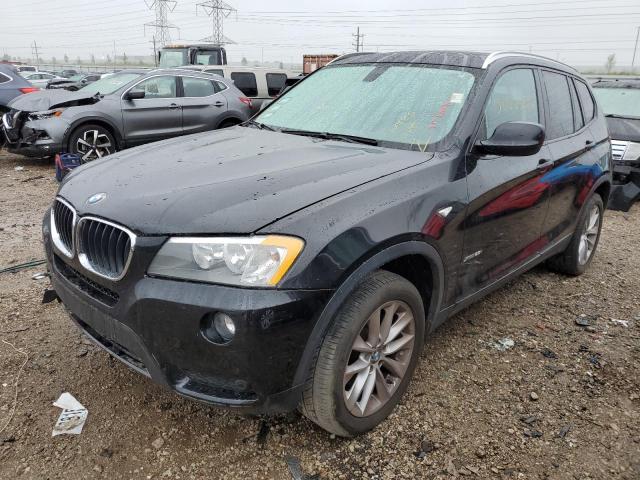 5UXWX9C54D0A11155 - 2013 BMW X3 XDRIVE2 BLACK photo 2