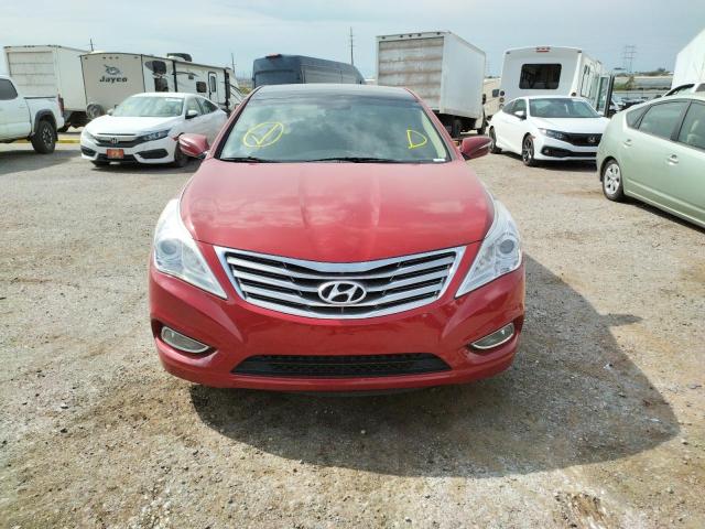 KMHFH4JGXDA231229 - 2013 HYUNDAI AZERA GLS BURGUNDY photo 9