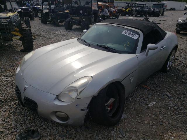 1G2MB35B56Y118034 - 2006 PONTIAC SOLSTICE SILVER photo 2