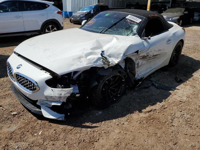 WBAHF3C58KWW29416 - 2019 BMW Z4 SDRIVE3 WHITE photo 9