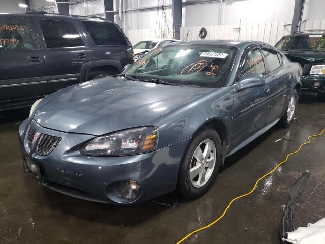 2G2WP552671206164 - 2007 PONTIAC GRAND PRIX ლურჯი ფოტო 2