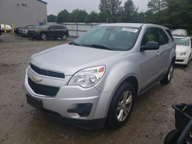 1GNFLEEK0FZ144796 - 2015 CHEVROLET EQUINOX SILVER photo 2