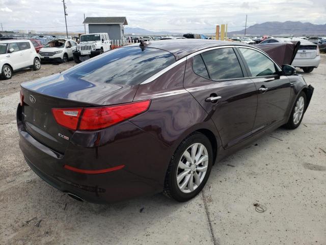 5XXGN4A79FG405087 - 2015 KIA OPTIMA EX BURGUNDY photo 4