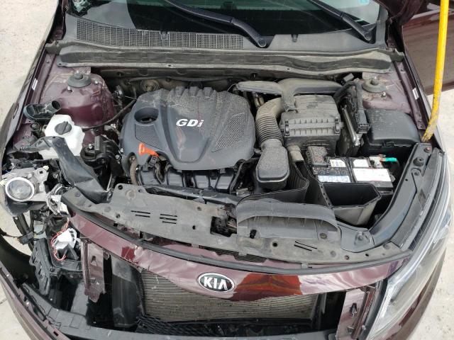 5XXGN4A79FG405087 - 2015 KIA OPTIMA EX BURGUNDY photo 7