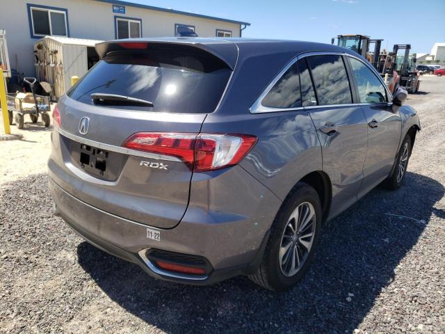 5J8TB3H73HL012522 - 2017 ACURA RDX ADVANC CHARCOAL photo 4