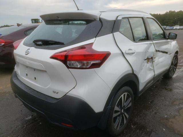 3N1CP5CU7KL471415 - 2019 NISSAN KICKS S WHITE photo 4