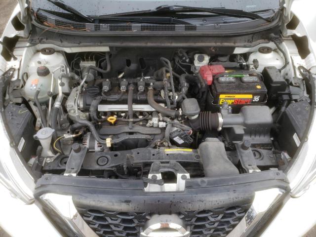 3N1CP5CU7KL471415 - 2019 NISSAN KICKS S WHITE photo 7