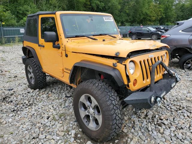 1C4AJWAGXCL126420 - 2012 JEEP WRANGLER S ORANGE photo 1