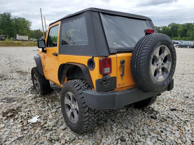 1C4AJWAGXCL126420 - 2012 JEEP WRANGLER S ORANGE photo 3