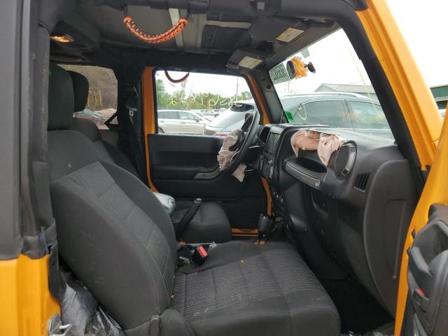1C4AJWAGXCL126420 - 2012 JEEP WRANGLER S ORANGE photo 5