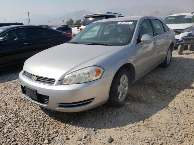 2G1WT55K769330735 - 2006 CHEVROLET IMPALA SILVER photo 2