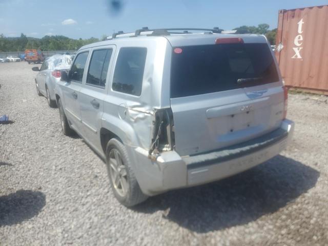 1J8FT48W87D336508 - 2007 JEEP PATRIOT LI SILVER photo 3