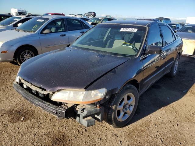 1HGCG1641WA001011 - 1998 HONDA ACCORD LX PURPLE photo 2