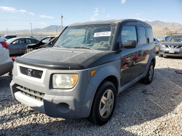 5J6YH17233L002105 - 2003 HONDA ELEMENT DX BLACK photo 2