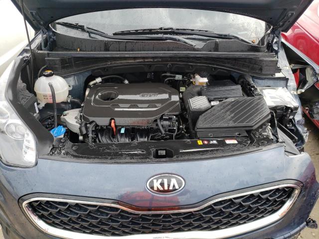 KNDPM3AC7M7934327 - 2021 KIA SPORTAGE L BLUE photo 7