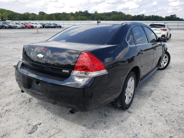 2G1WB5E31E1116476 - 2014 CHEVROLET IMPALA LIM BLACK photo 4