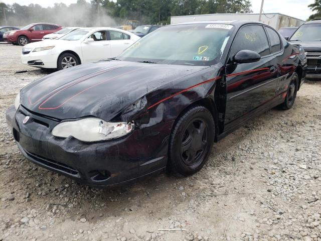 2G1WX15K139305760 - 2003 CHEVROLET MONTE CARL შავი ფოტო 2