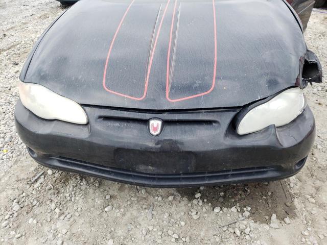 2G1WX15K139305760 - 2003 CHEVROLET MONTE CARL შავი ფოტო 7