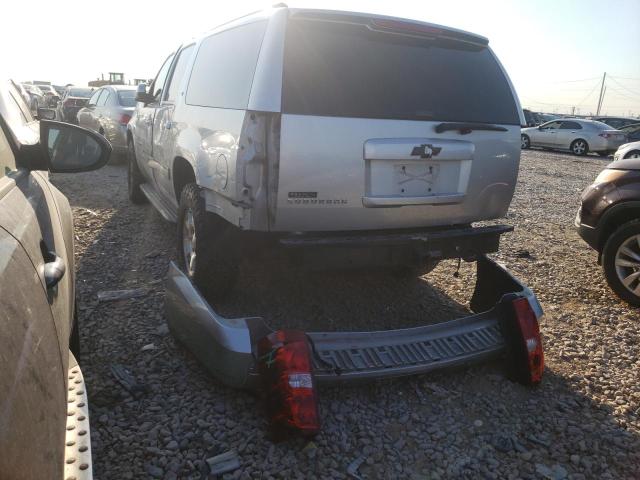 1GNSKJE71DR127492 - 2013 CHEVROLET SUBURBAN K SILVER photo 3