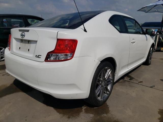 JTKJF5C7XD3056985 - 2013 TOYOTA SCION TC Blanc photo 4