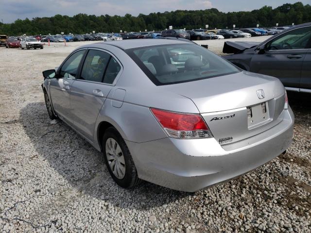 1HGCP2F3XAA056076 - 2010 HONDA ACCORD LX SILVER photo 3