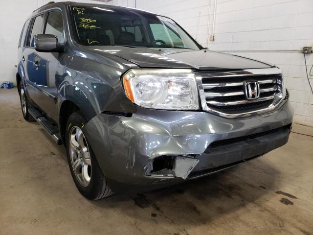 5FNYF4H7XCB052882 - 2012 HONDA PILOT EXLN GRAY photo 9