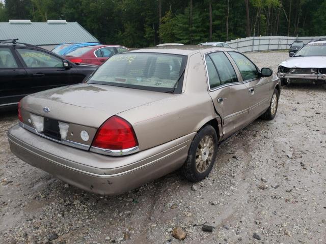 2FAFP74W54X131239 - 2004 FORD CROWN VICT TAN photo 4