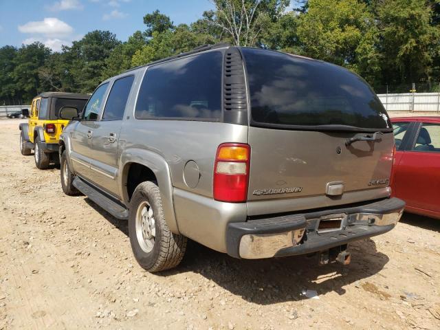 3GNFK16Z72G345984 - 2002 CHEVROLET SUBURBAN K TAN photo 3