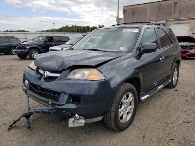 2HNYD18696H526454 - 2006 ACURA MDX TOURIN CHARCOAL photo 2