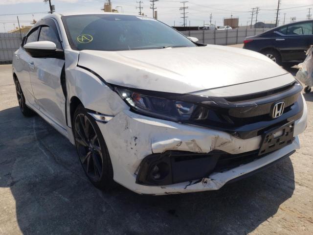 2HGFC2F83MH525275 - 2021 HONDA CIVIC SPOR WHITE photo 9