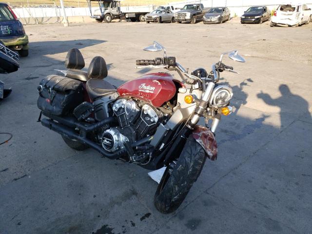 56KMSA001J3138545 - 2018 INDIAN MOTORCYCLE CO. SCOUT ABS MAROON photo 1