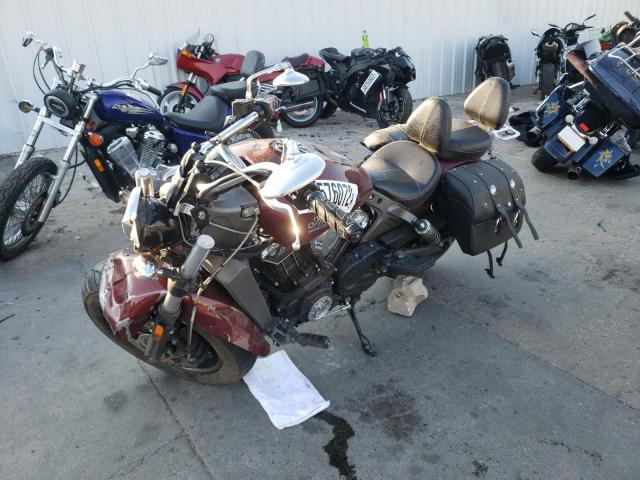 56KMSA001J3138545 - 2018 INDIAN MOTORCYCLE CO. SCOUT ABS MAROON photo 2