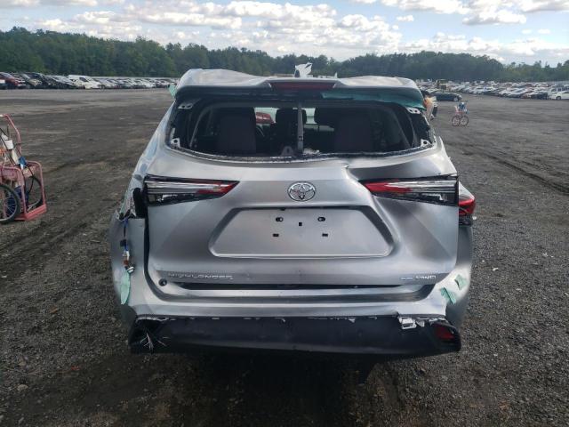 5TDBZRBH6NS572569 - 2022 TOYOTA HIGHLANDER SILVER photo 9