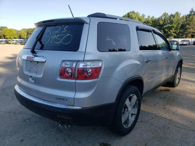 1GKLVMEDXAJ129607 - 2010 GMC ACADIA SILVER photo 4