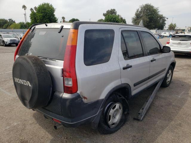 JHLRD685X4C013425 - 2004 HONDA CR-V LX SILVER photo 4