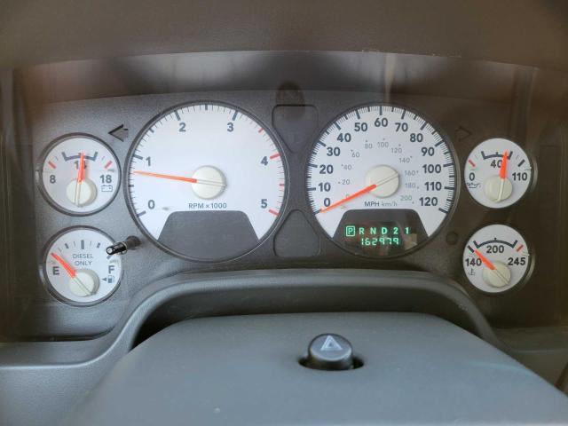 3D7KS28C56G104300 - 2006 DODGE RAM 2500 S Կարմիր լուսանկար 8