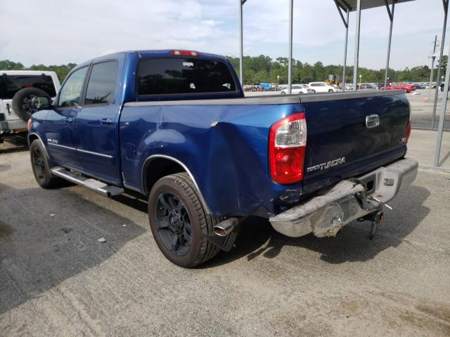 5TBET34166S531008 - 2006 TOYOTA TUNDRA DOU BLUE photo 3