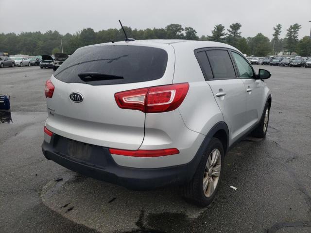 KNDPB3A24C7311565 - 2012 KIA SPORTAGE B SILVER photo 4