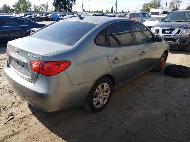 KMHDU4ADXAU841165 - 2010 HYUNDAI ELANTRA SILVER photo 4