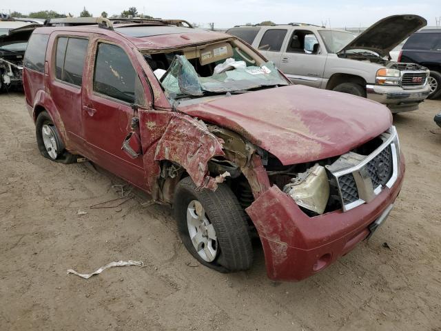 5N1AR18U86C623148 - 2006 NISSAN PATHFINDER RED photo 1