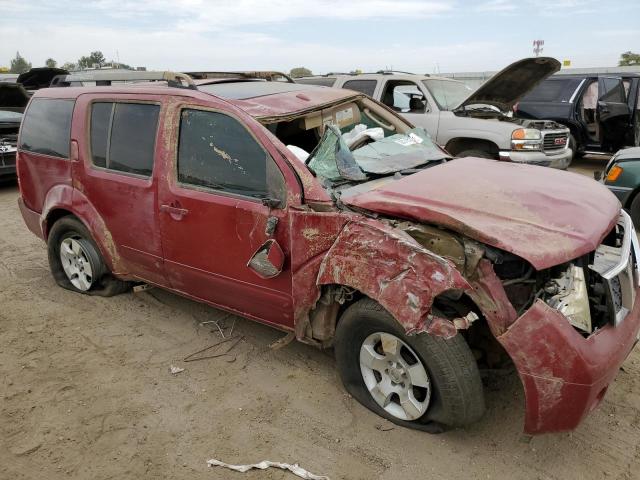 5N1AR18U86C623148 - 2006 NISSAN PATHFINDER RED photo 9