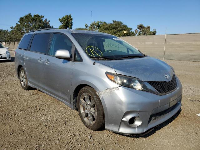 5TDXK3DC1BS049092 - 2011 TOYOTA SIENNA SPO SILVER photo 9