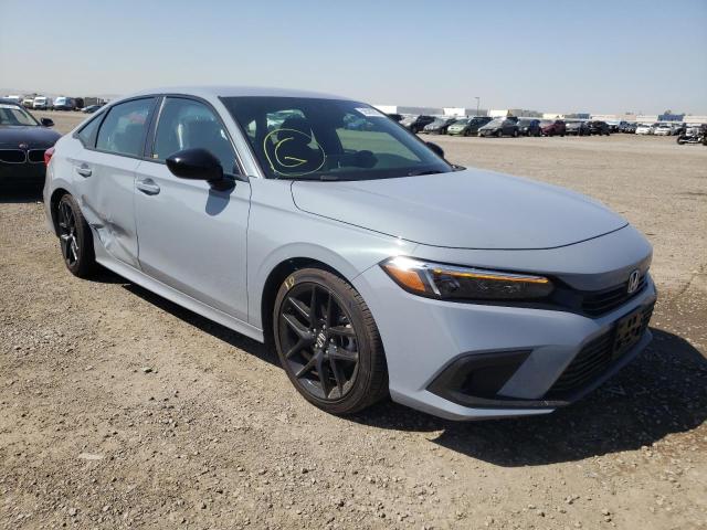 2HGFE2F53NH571108 - 2022 HONDA CIVIC SPOR GRAY photo 1