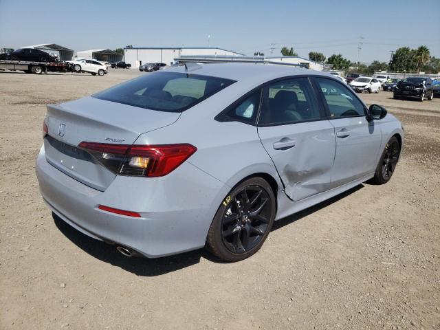 2HGFE2F53NH571108 - 2022 HONDA CIVIC SPOR GRAY photo 4