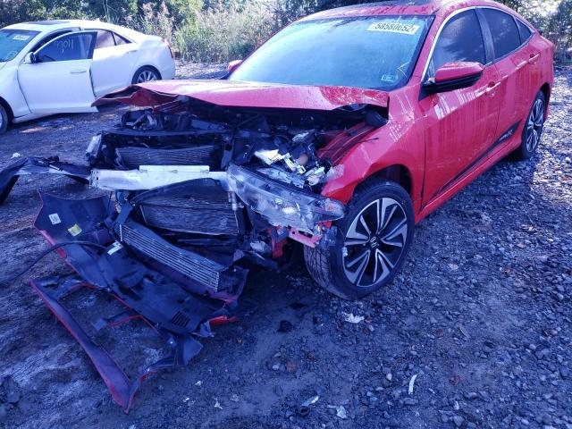 2HGFC1F76GH654178 - 2016 HONDA CIVIC EXL Qırmızı foto 2