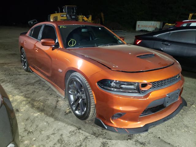 2C3CDXGJ3LH216261 - 2020 DODGE CHARGER SC ORANGE photo 1