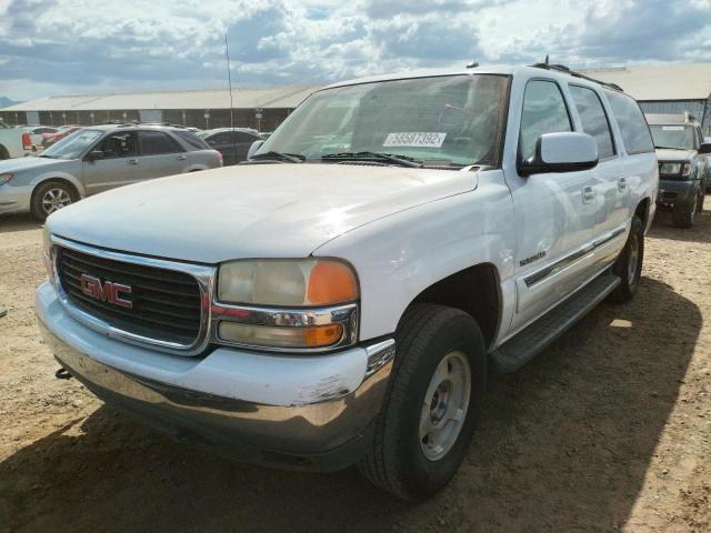 1GKFK16Z25J204076 - 2005 GMC YUKON XL WHITE photo 2