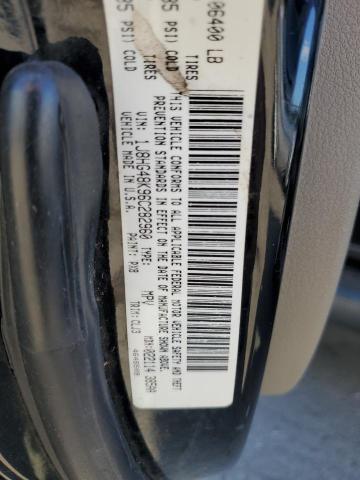 1J8HG48K96C282960 - 2006 JEEP COMMANDER შავი ფოტო 10