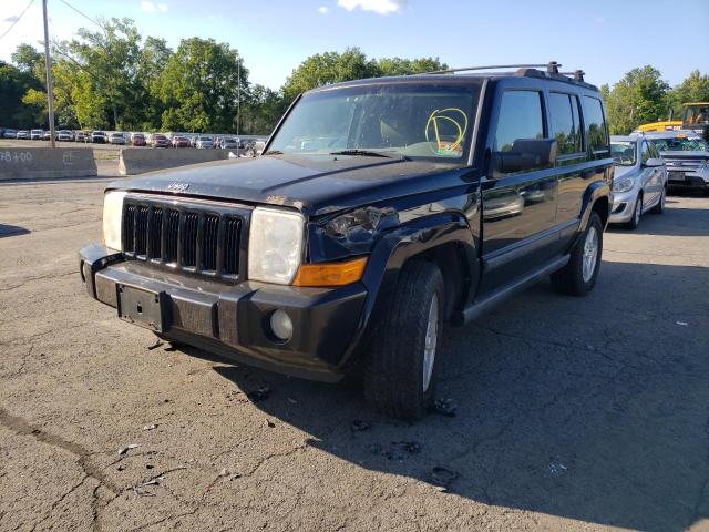 1J8HG48K96C282960 - 2006 JEEP COMMANDER შავი ფოტო 2