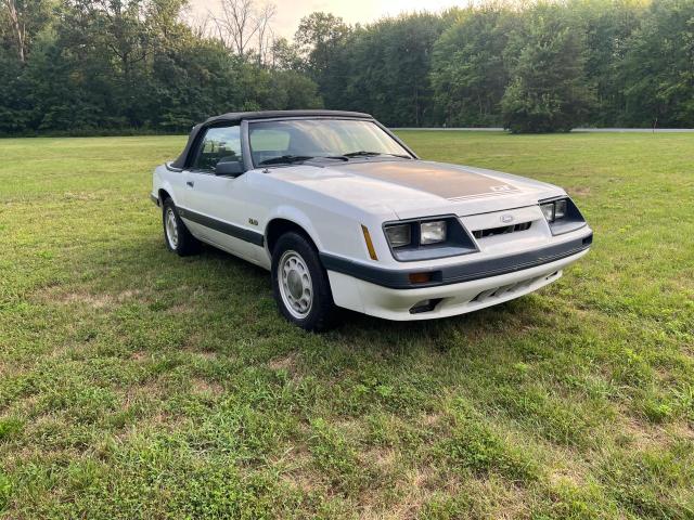 1FABP27M0GF209213 - 1986 FORD MUSTANG LX WHITE photo 1